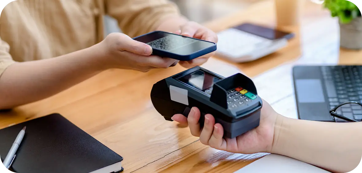 Healthcare professionals working