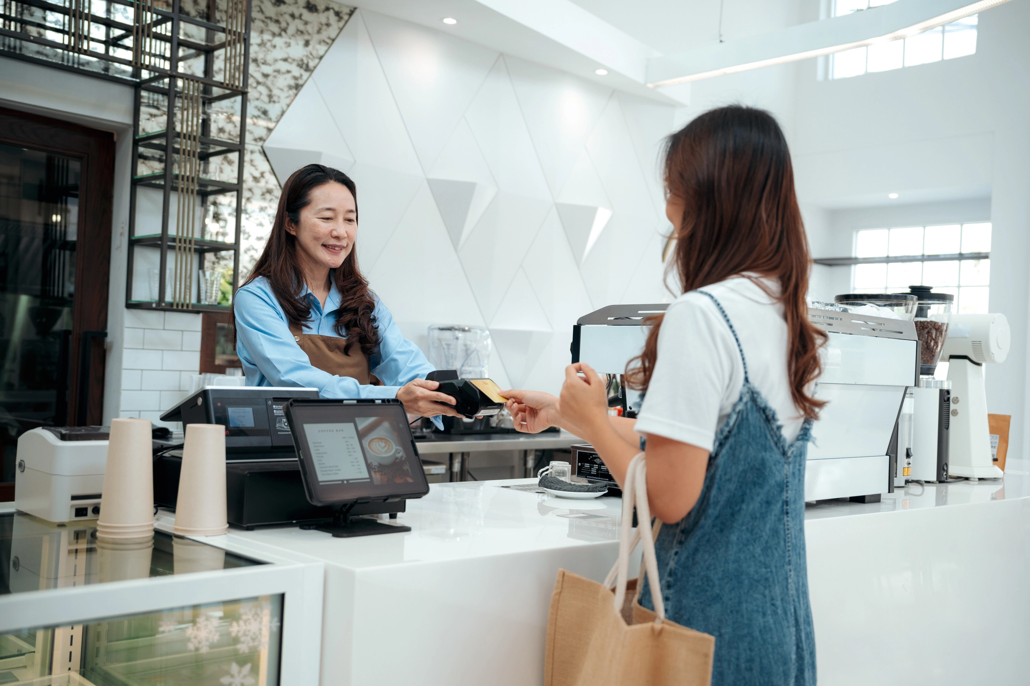 Healthcare professionals working