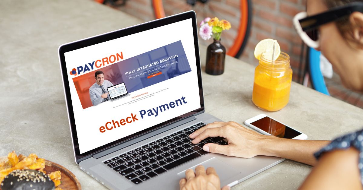 Detailed information about Paycron eCheck Payment Services