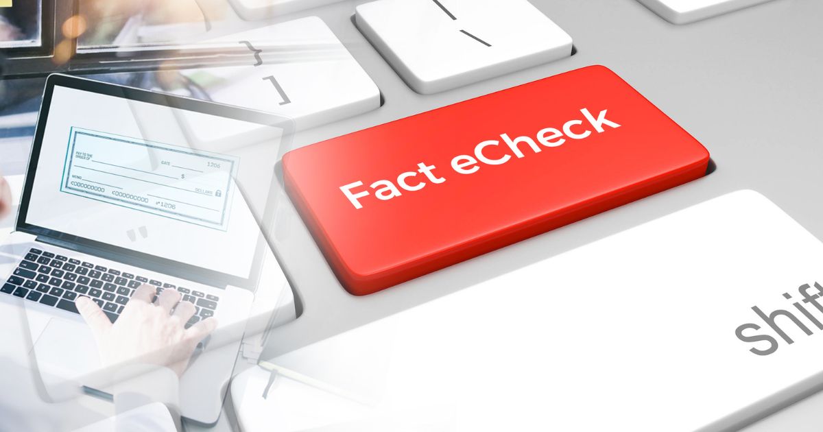 Facts About Electronic Check Payments