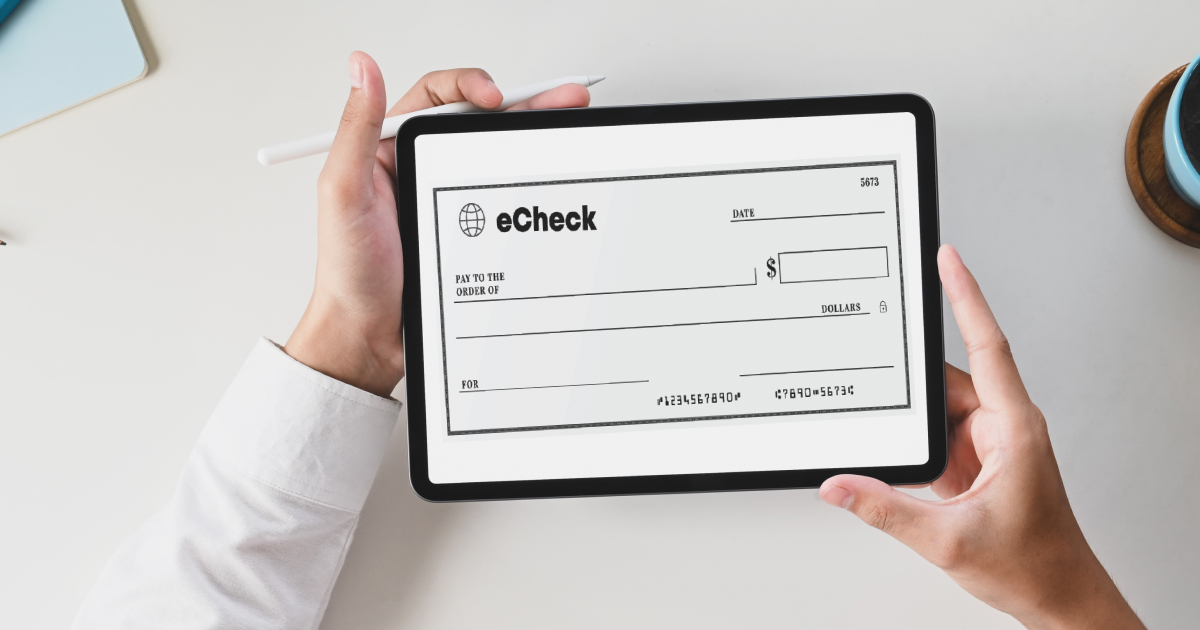 eCheck Payment Processing for Business